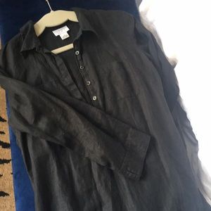 Loft linen shift dress